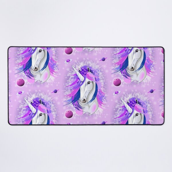 Item preview, Unicorn Spirit Pink and Purple Mythical Creature designed and sold by BluedarkArt.
