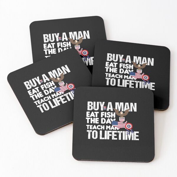 Item preview,  Buy a Man Eat Fish - the Day Teach Man to lifetime designed and sold by Vireltoo.