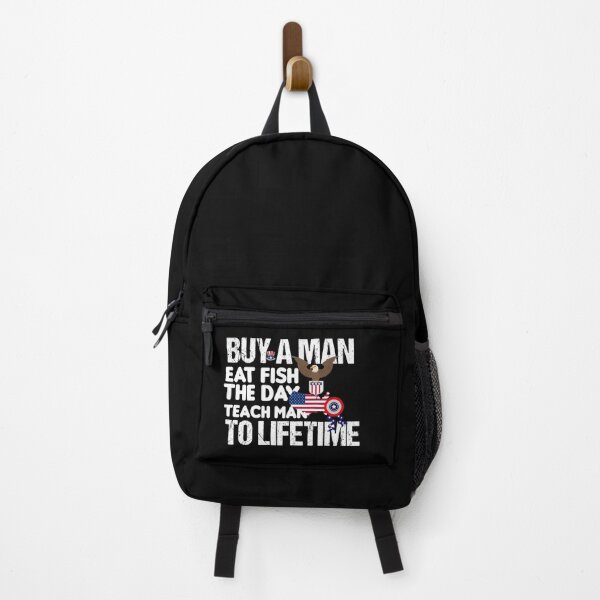 Item preview, Buy a Man Eat Fish - the Day Teach Man to lifetime designed and sold by ARTwy.