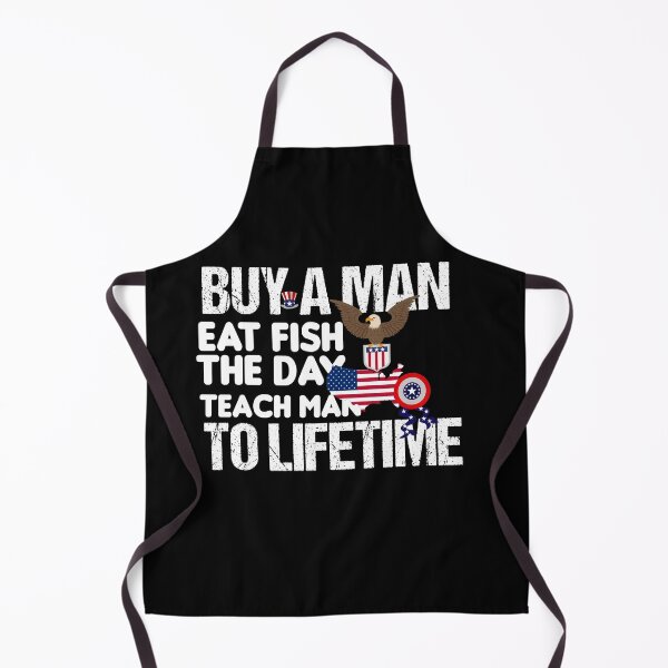 Item preview, Buy a Man Eat Fish - the Day Teach Man to lifetime designed and sold by ARTwy.