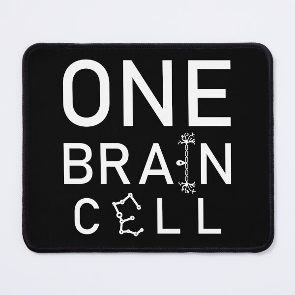 Item preview, One Brain Cell shirts, brain shirts designed and sold by MrAbde.