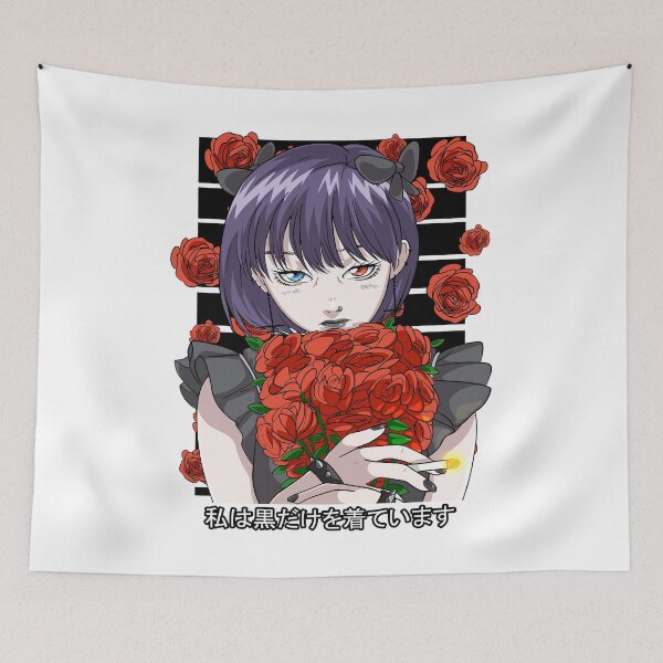 Item preview, Goth Girl Gothic Bouquet Roses Melancholy Witch designed and sold by Nosek1ng.