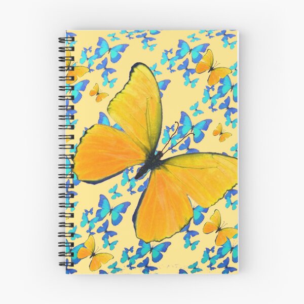 Item preview,   BLUE-YELLOW SPRING BUTTERFLIES PATTERNS designed and sold by sharlesart.