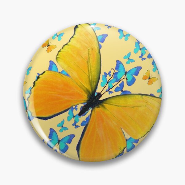 Item preview,   BLUE-YELLOW SPRING BUTTERFLIES PATTERNS designed and sold by sharlesart.