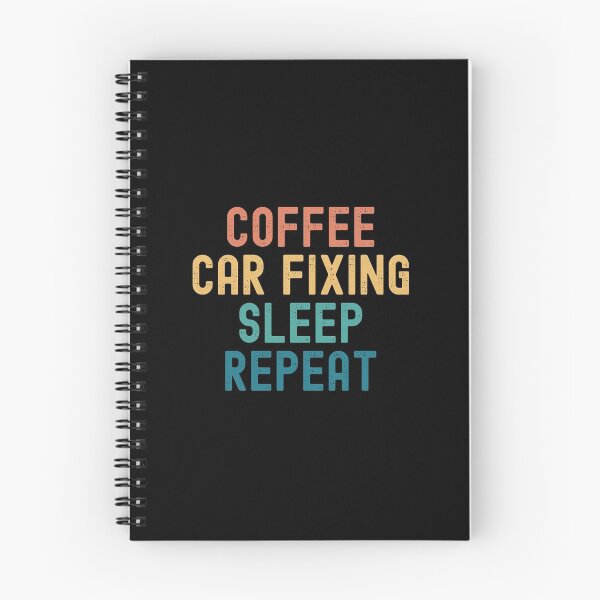 Item preview, Coffee Car Fixing Sleep Repeat - Funny Car Fixing & Coffee Gift designed and sold by kindxinn.