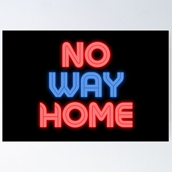 Item preview, No Way Home designed and sold by AEGMEDIA.