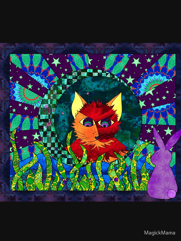 Thumbnail 7 of 7, Classic T-Shirt, Thoughtful Bunny Facetimes Big Daddy designed and sold by MagickMama.