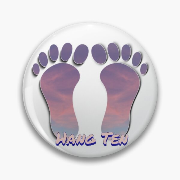 Item preview, Hang Ten Barefooted designed and sold by CapeCodGiftShop.