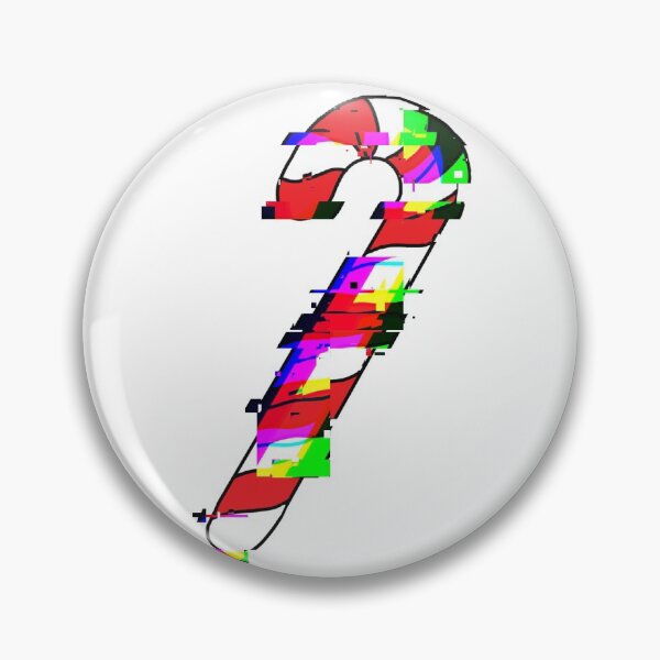 Item preview, Glitchy Candy Cane designed and sold by tropicalhen133.