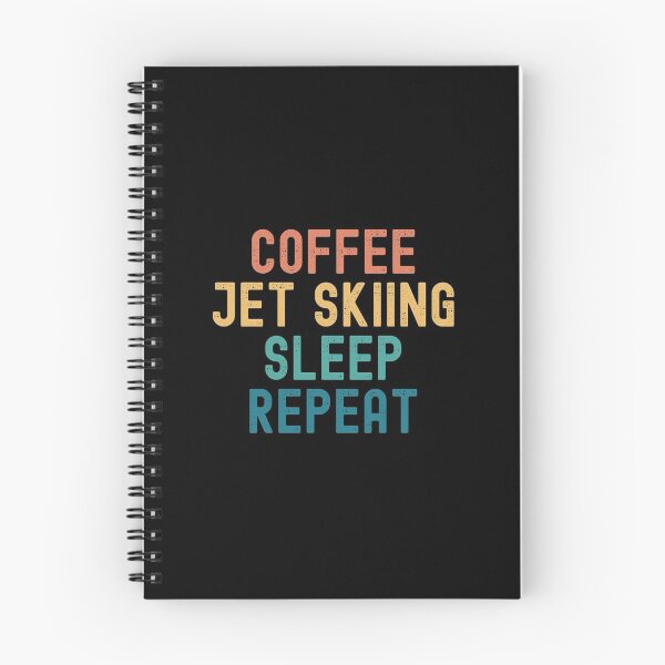 Item preview, Coffee Jet Skiing Sleep Repeat - Funny Jet Skiing & Coffee Gift designed and sold by kindxinn.