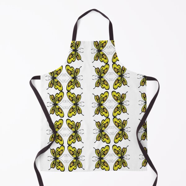 Item preview, BEAUTIFUL YELLOW FLORAL BUTTERFLIES designed and sold by Hinny8.