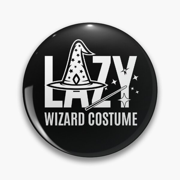 Item preview, Lazy Wizard Costume Halloween Wizard  designed and sold by The Junto Shop.