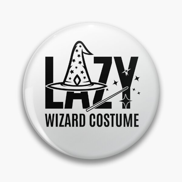 Item preview, Lazy Wizard Costume Halloween Wizard  designed and sold by The Junto Shop.