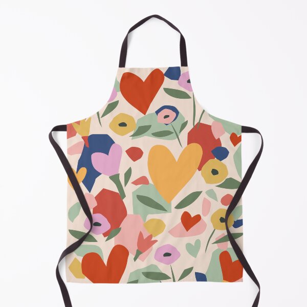 Item preview, Flower market, Venice, Colorful retro print, Aesthetic poster, Floral art, Valentine, Hearts, Abstract flowers designed and sold by KristinityArt.