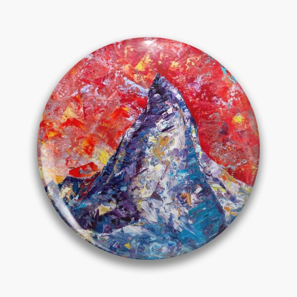 Item preview, Mountain Matterhorn Under The Red Sky. Alps designed and sold by Natalia_Shchip.