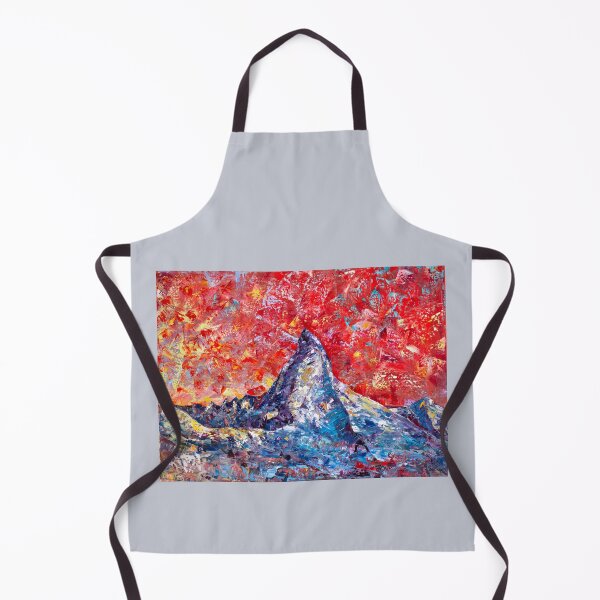 Item preview, Mountain Matterhorn Under The Red Sky. Alps designed and sold by Natalia_Shchip.