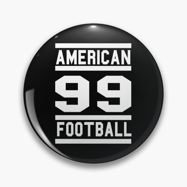 Item preview, American football number 99| Perfect Gift designed and sold by arnetta.
