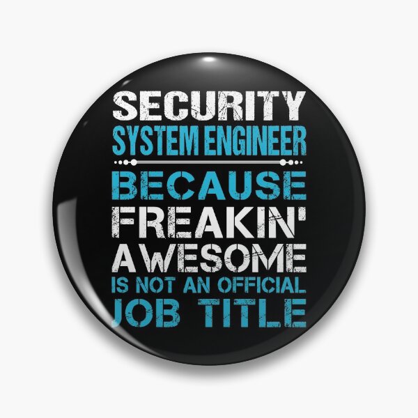 Item preview, Security System Engineer T Shirt - Freaking Awesome Job Gift Item Tee designed and sold by oetate4774.