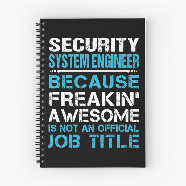 Item preview, Security System Engineer T Shirt - Freaking Awesome Job Gift Item Tee designed and sold by oetate4774.