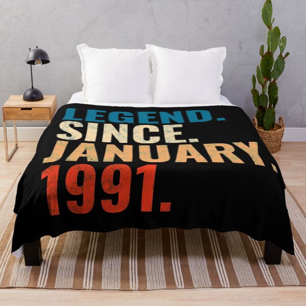 Item preview, Legend Since January 1991 Retro Vintage designed and sold by Teelogic.
