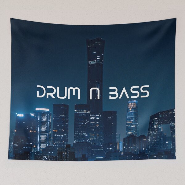 Item preview, Drum N Bass - City Nights Blue designed and sold by Drum N Bass Association.