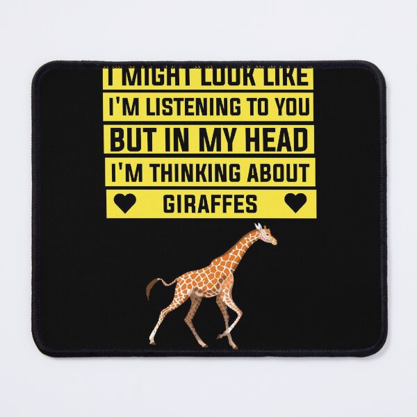 Artikel-Vorschau von Ich denke an Giraffen, lustige Giraffen, designt und verkauft von BIHI14.