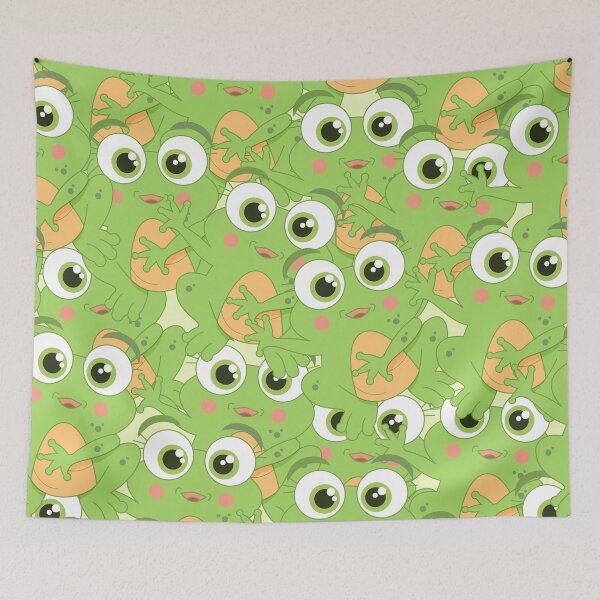 Item preview, cute frog designed and sold by Ala Muk.