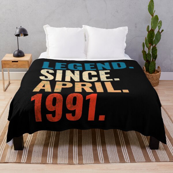 Item preview, Legend Since April 1991 Retro Vintage designed and sold by Teelogic.
