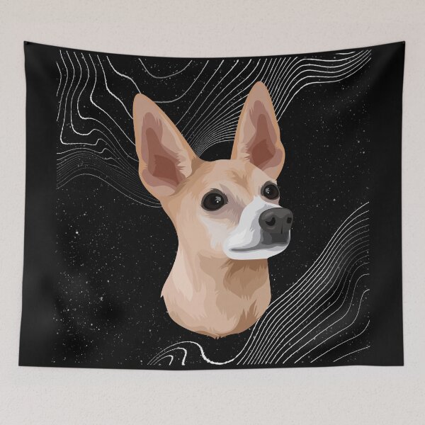 Item preview, Space travel dog designed and sold by retratosChulis.