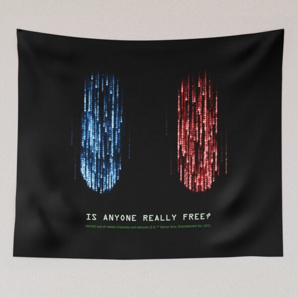 Item preview, The Matrix Is Anyone Really Free Quote 4 | Resurrections | 2021 designed and sold by tienshirt79.