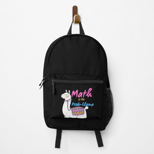 Item preview, Funny Math Is No Prob Llama Back To School - Gift for math Student,Teacher designed and sold by zakibenj.