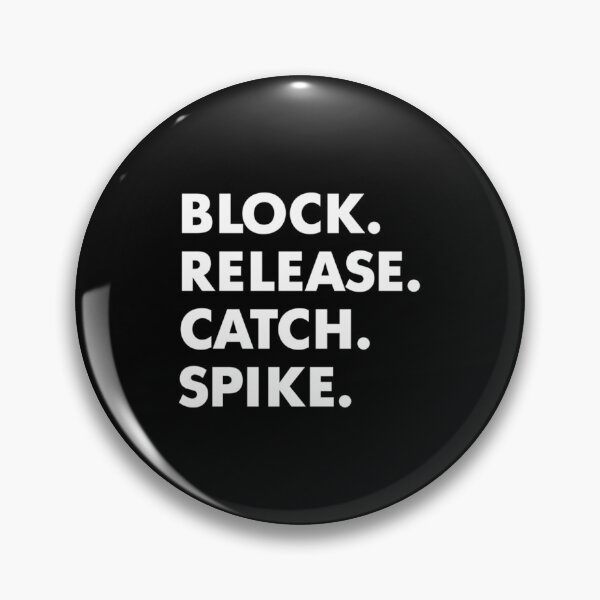 Item preview, Block.Release.Catch.Spike | funny gift for an NFL fan| Perfect Gift designed and sold by arnetta.
