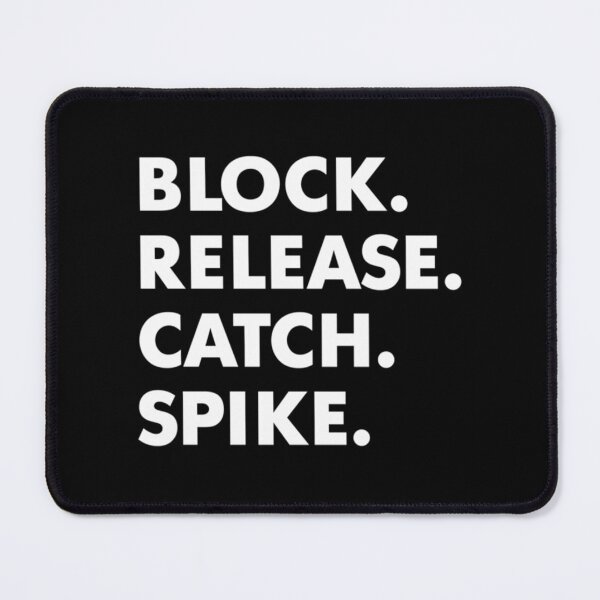 Item preview, Block.Release.Catch.Spike | funny gift for an NFL fan| Perfect Gift designed and sold by arnetta.