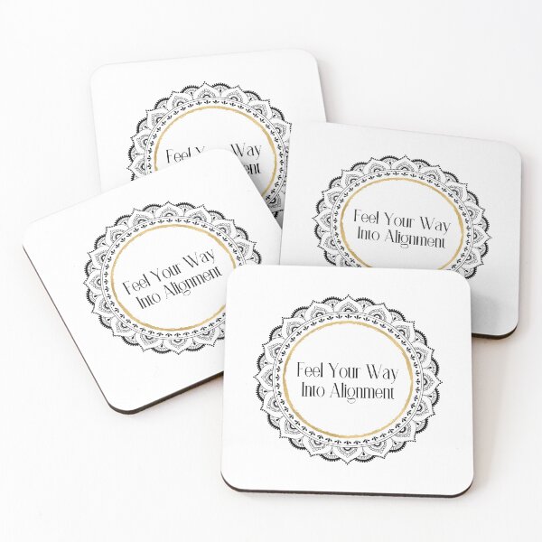 Item preview, Feel Your Way Into Alignment designed and sold by ThatMandalaShop.