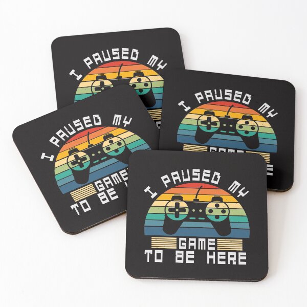 Item preview, I Pause My Game To Be Here designed and sold by verdecuddly.