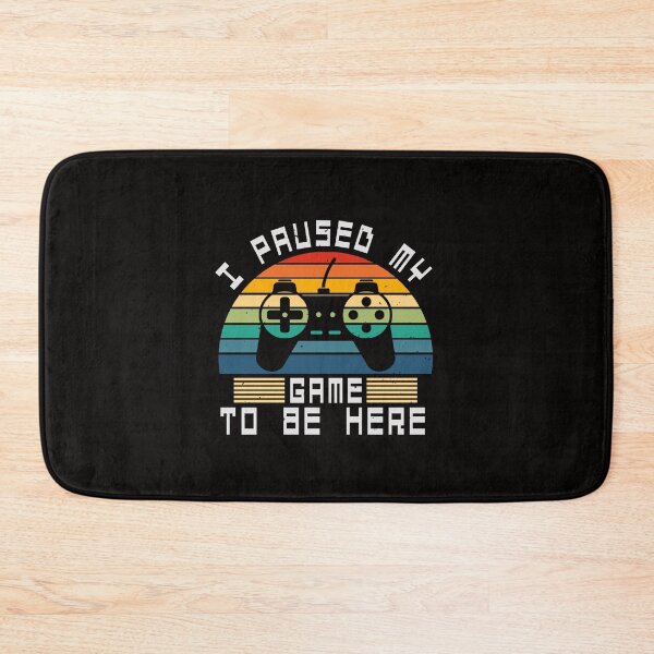 Item preview, I Pause My Game To Be Here designed and sold by verdecuddly.