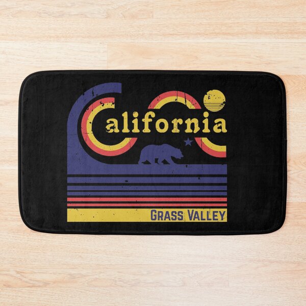 Item preview, Grass Valley - California state,retro beach design designed and sold by JakubkoJunak.