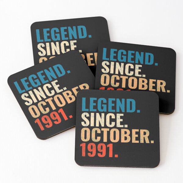 Item preview, Legend Since October 1991 Retro Vintage designed and sold by Teelogic.