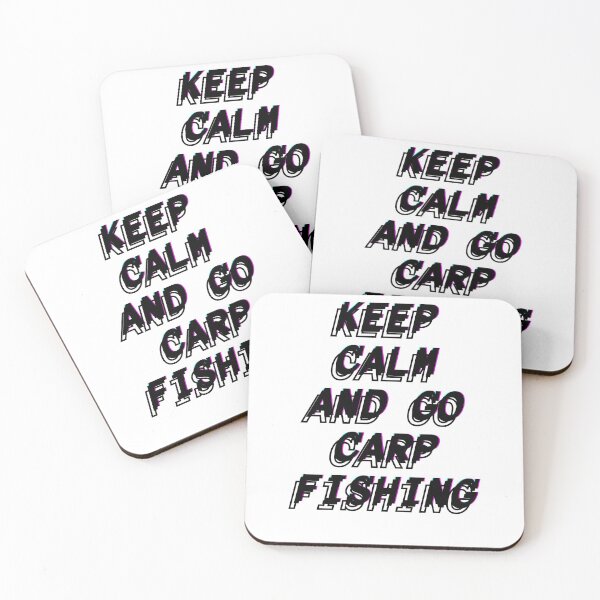 Item preview, keep calm and go carp fishing designed and sold by LUX2Boutique ★★★★★.