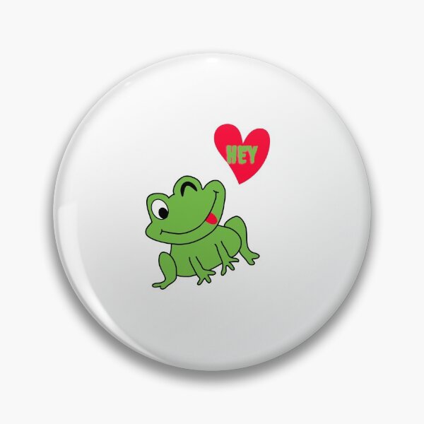 Item preview, Frog says Hey designed and sold by MirartShop.