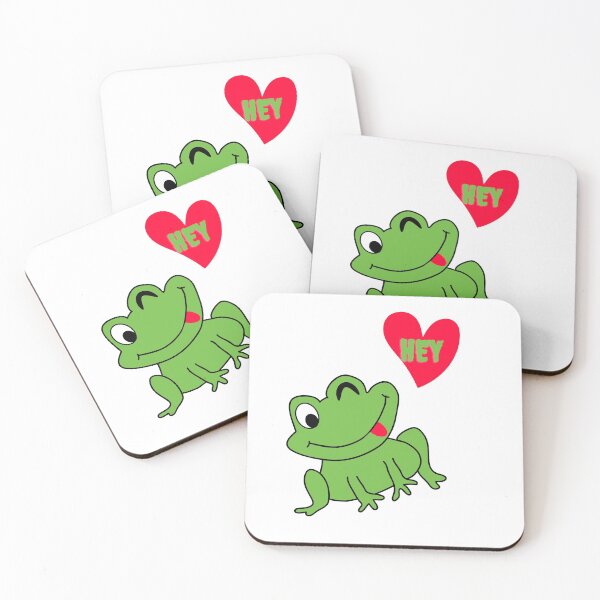 Item preview, Frog says Hey designed and sold by MirartShop.
