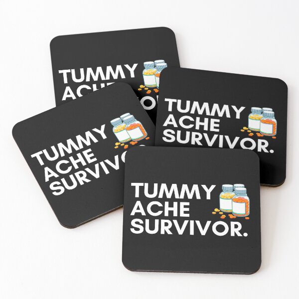 Item preview, Tummy Ache Survivor - Funny Stomach Issues designed and sold by Zyphrost ★★★★★ (✔).