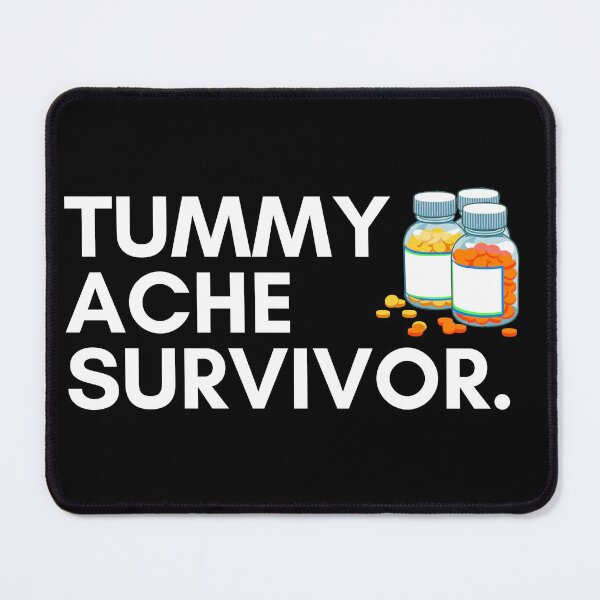 Item preview, Tummy Ache Survivor - Funny Stomach Issues designed and sold by Zyphrost ★★★★★ (✔).
