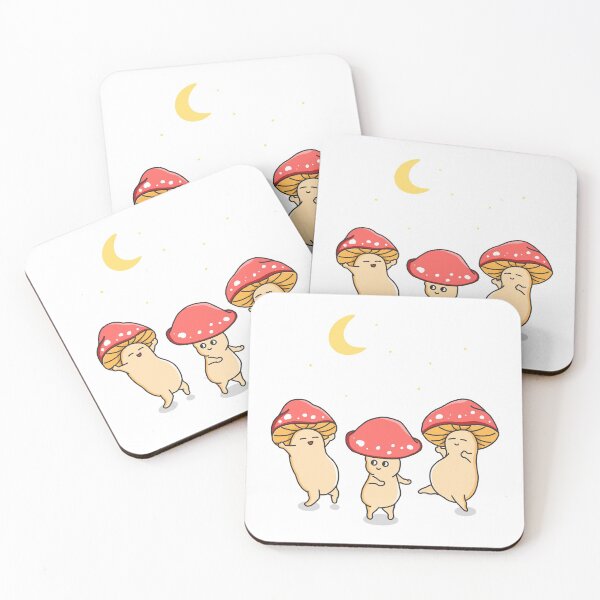 Item preview, Dancing Mushrooms designed and sold by Kimprut.