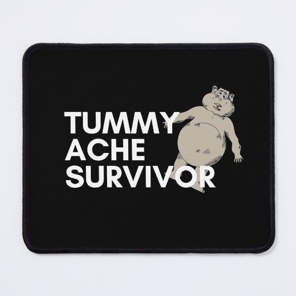 Item preview, Tummy Ache Survivor - Funny Stomach Issues designed and sold by Zyphrost ★★★★★ (✔).