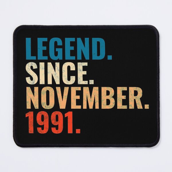 Item preview, Legend Since November 1991 Retro Vintage designed and sold by Teelogic.