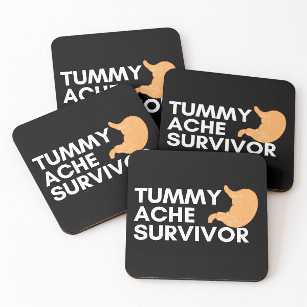 Item preview, Tummy Ache Survivor - Funny Stomach Issues designed and sold by Zyphrost ★★★★★ (✔).