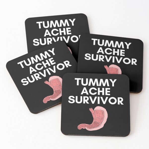 Item preview, Tummy Ache Survivor - Funny Stomach Issues designed and sold by Zyphrost ★★★★★ (✔).