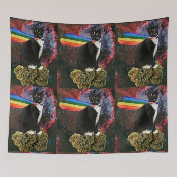 Item preview, rainbow nug cat designed and sold by taco-elgato.