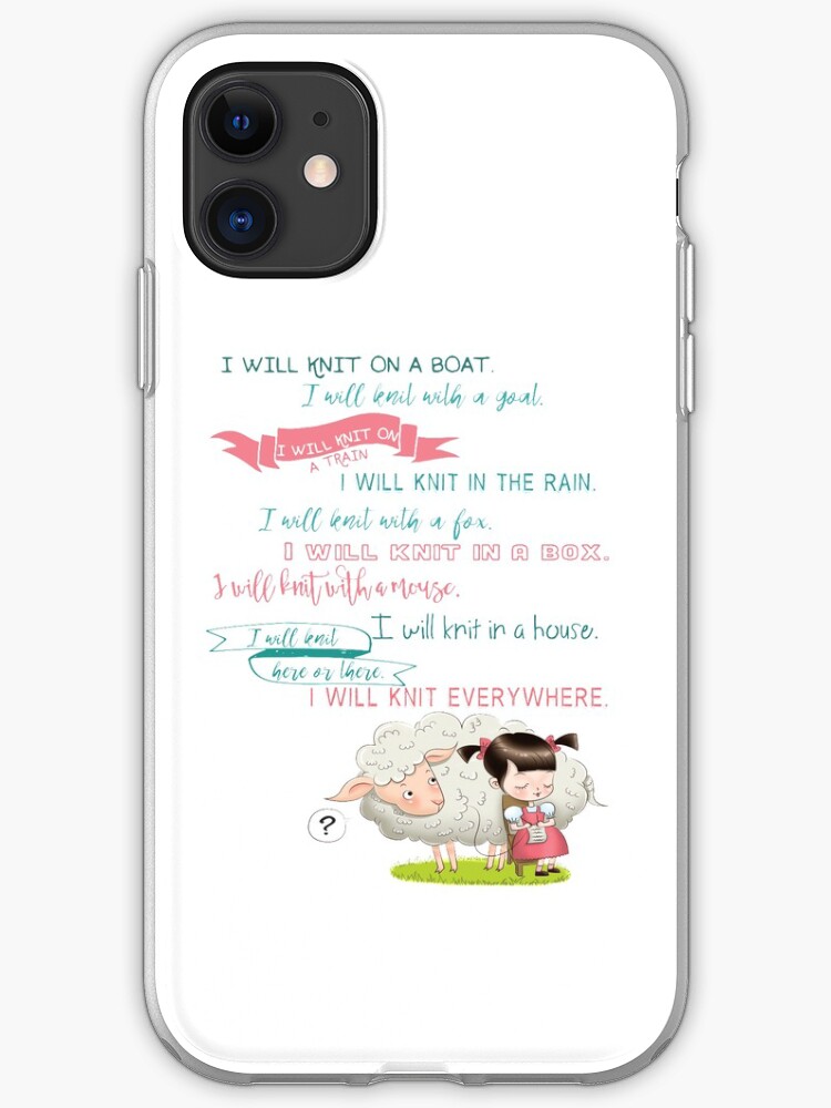 Knitting Meditation 2 iPhone 11 case Knitting Meditation 2 iPhone 11 case